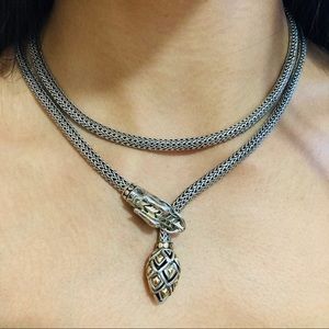 John hardy naga dragon legends necklace 36”